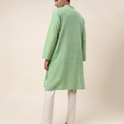fabindia Kurta with Mandarin Collar image 4