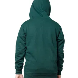 indiweaves Regular Fit Hoodie with Kangaroo Pockets image 4