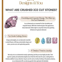 designs & you Women Silver-Plated American Diamond-Studded Ring image 4