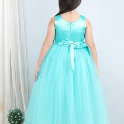toy balloon Girls Self-Design Fit & Flare Dress image 4