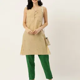 ms lingies Women Flat Front Straight Fit Pants image 4