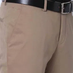 j. hampstead Men Slim Fit Flat-Front Trousers image 4