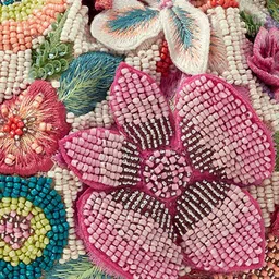 accessorize london Women Embellished Clutch with Detachable Chain Strap image 4