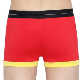 la intimo Pack of 2 Men Trunks with Elasticated Waistband image 4