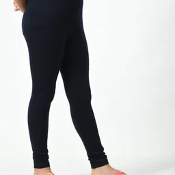 indiweaves Girls Pack of 4 Leggings with Elasticated Waist image 4