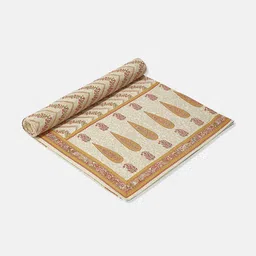 fabindia 120 TC Chevron Print Double Bed Cover image 4