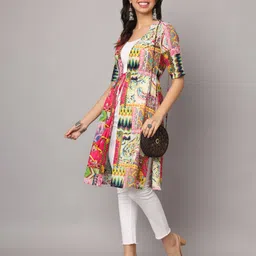 subagi fashion Women Regular Fit Printed Shrug image 4