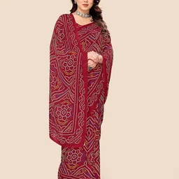 kanooda prints Women Printed Saree image 4
