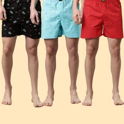 broon Men Cotton Graphic Boxers image 4