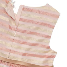 h by hamleys Striped A-line Partywear Dress image 4