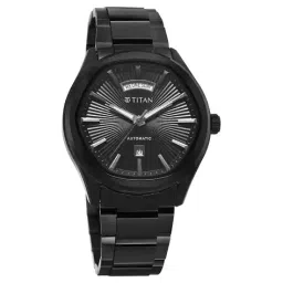 titan Men Round-Dial Analogue Wrist Watch-90209NM01 image 4