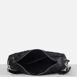 allen solly Women Patterned Structured Handheld Bag image 4