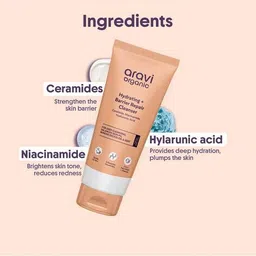 aravi organic Hydrating Barrier Repair Face Wash image 4