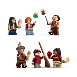 lego Harry Potter - Harry Potter Quality Quidditch Supplies & Ice Cream Parlour Set image 4