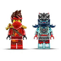 lego Ninjago Kais Motorcycle Speed Race Playset with Ninja Bike Toys image 4