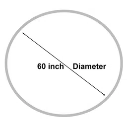 stylista Leaf Print 4 Seater Round Table Cover image 4