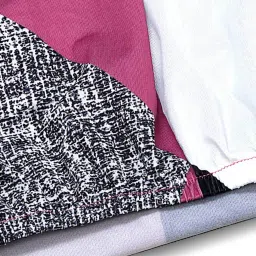 cortina eyelet curtain Pack of 8 Colourblock Chair Covers image 4