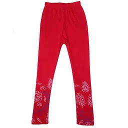 indiweaves Pack of 3 Printed Leggings with Elasticated Waist image 4