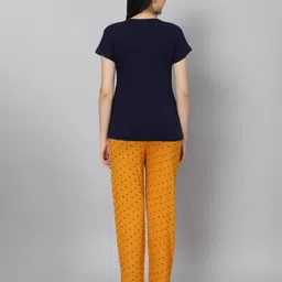 dzzo Typographic Print T-Shirt & Pyjamas Set image 4