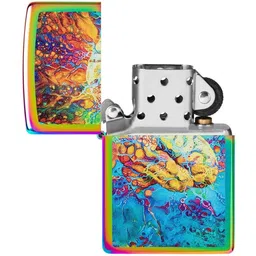 zippo Psychedelic Brain Windproof Pocket Lighter image 4