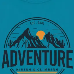 hellcat Pack of 5 Typographic Print Crew-Neck T-Shirts image 4