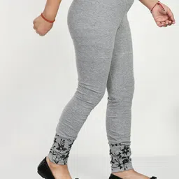 indiweaves Pack of 3 Floral Print Leggings image 4