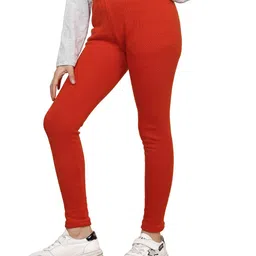 indiweaves Pack of 4 Ankle-Length Leggings with Elasticated Waistband image 4