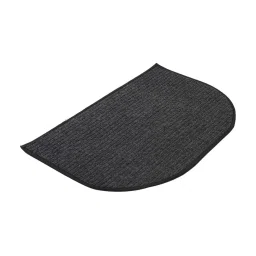 kuber industries Set of 3 D-Shape Microfiber Door Mats 23" x 14" image 4