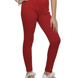 indiweaves Pack of 5 Girls Leggings with Elasticated Waist image 4