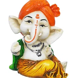 ecraftindia Lord Ganesha Sitting Idol image 4