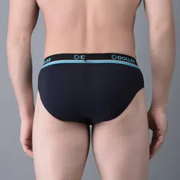 dollar Pack of 5 Men Super Combed Cotton Solid Brief image 4
