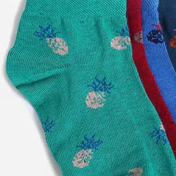 kolor fusion Women Pack of 4 Ankle-Length Socks image 4