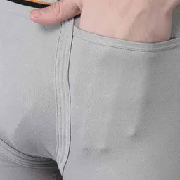 dollar bigboss Pack of 2 Men Solid Combed Cotton Intrerlock Pocket Trunks image 4