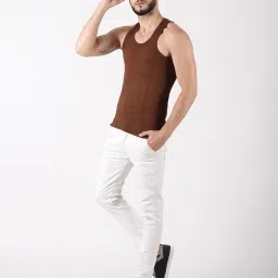 dollar lehar Men Pack of 6 Round-Neck Vest image 4