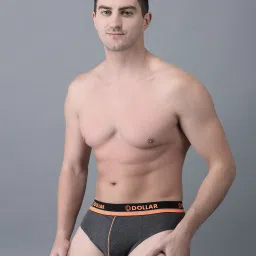 dollar bigboss Men Pack of 3 Briefs with Logo Waistband image 4