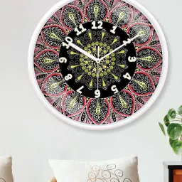 random Round Analogue Wall Clock image 4