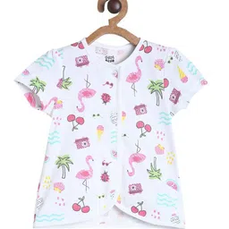 mini klub Pack of 3 Round-Neck A-Line Jhablas image 4