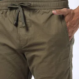 dnmx Men Slim Fit Flat-Front Trousers image 4