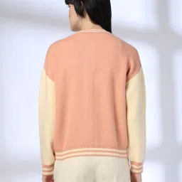 teamspirit Women Colourblock Regular Fit Cardigan image 4