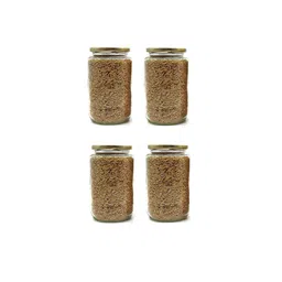 afast Set of 7 Versatile Glass Container Jars with Metal Lid image 4