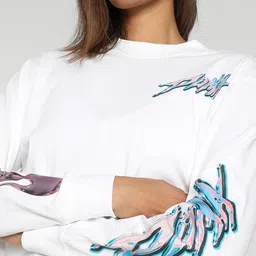 puma Cherry On Top Oversized Basketball Crew-Neck T-Shirt image 4