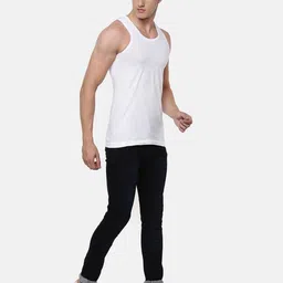 ramraj cotton Regular Fit Pack of 2 Vests image 4