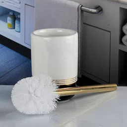 kookee Ceramic Toilet Brush with Holder image 4