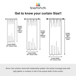 swayam Woven Long Door Curtain image 4