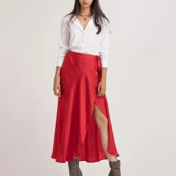 shaye Button-Down Shirt with Cuffed Sleeves image 4