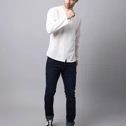 even Textured Short Kurta image 4