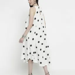 aayusika Printed Sleeveless Dress with Insert Pockets image 4