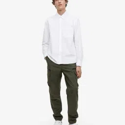 mischief monkey Men Regular Fit Shirt with Patch Pockets image 4