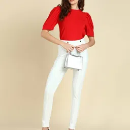 saffe Women Skinny Fit Pants image 4