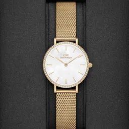 daniel wellington Women Round Dial Stainless Steel Analogue Watch - DW00100662K image 4